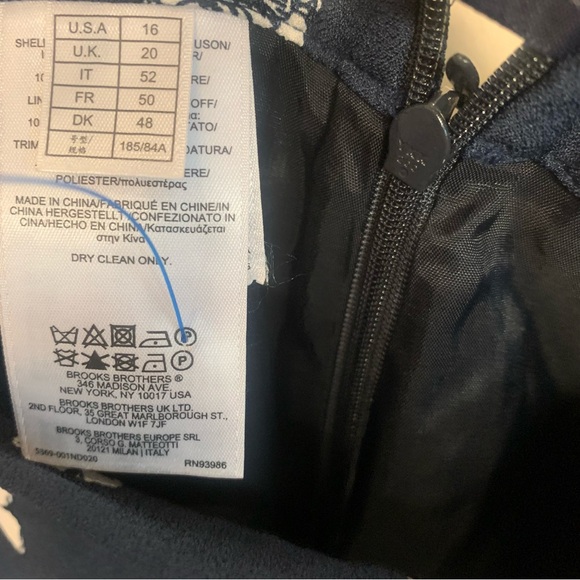 Brooks Brothers A Line Floral Knee Length Skirt - Picture 6 of 12